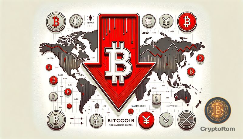 📉 Биткоин: три причины для осторожности