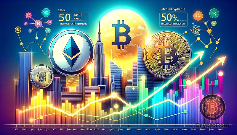 📈 Новый рост криптовалют на фоне прогноза снижения процентных ставок