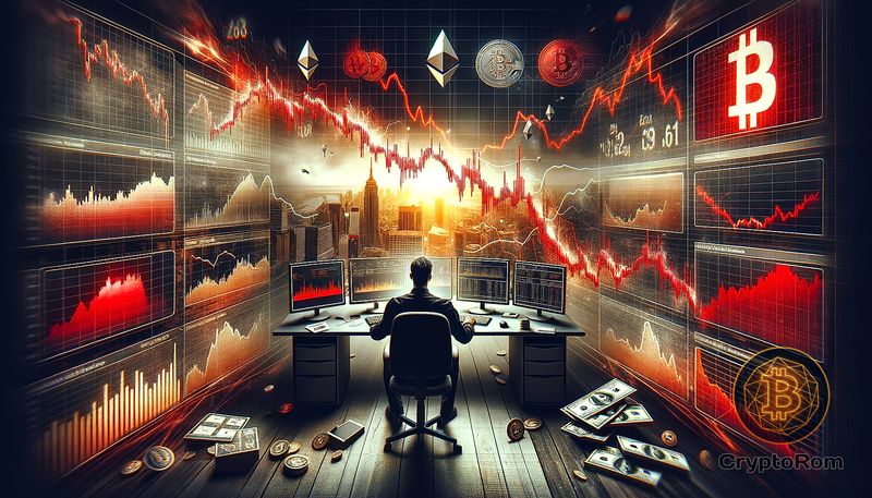 📉 Рыночный обвал уничтожил более $1 миллиарда в левериджированных ставках