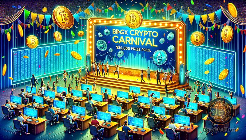 🎉 BingX запускает крипто-карнавал с призовым фондом $500 000
