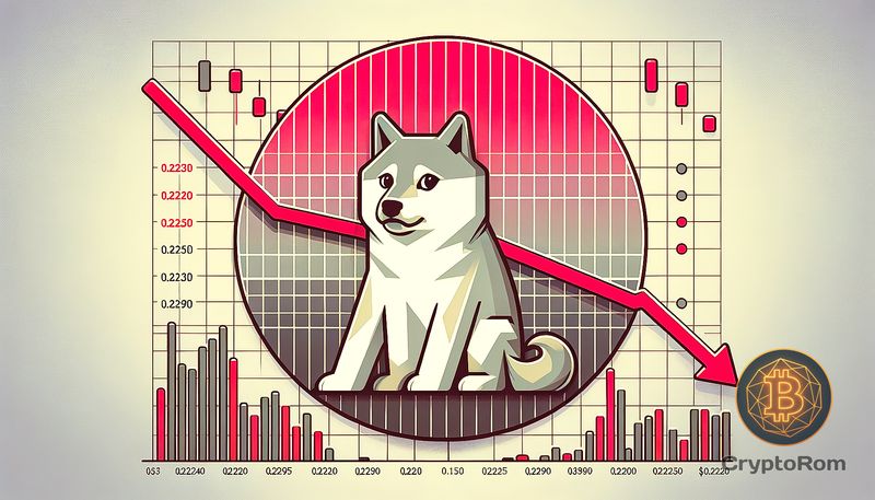 📉 Dogecoin продолжает падение: сможет ли он восстановиться?