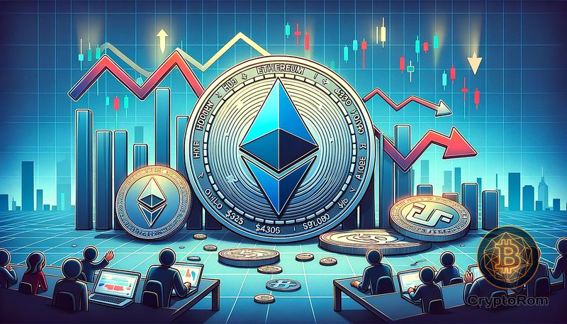 📉 Ethereum падает ниже $4300, HYPE и SUI среди лидеров падения