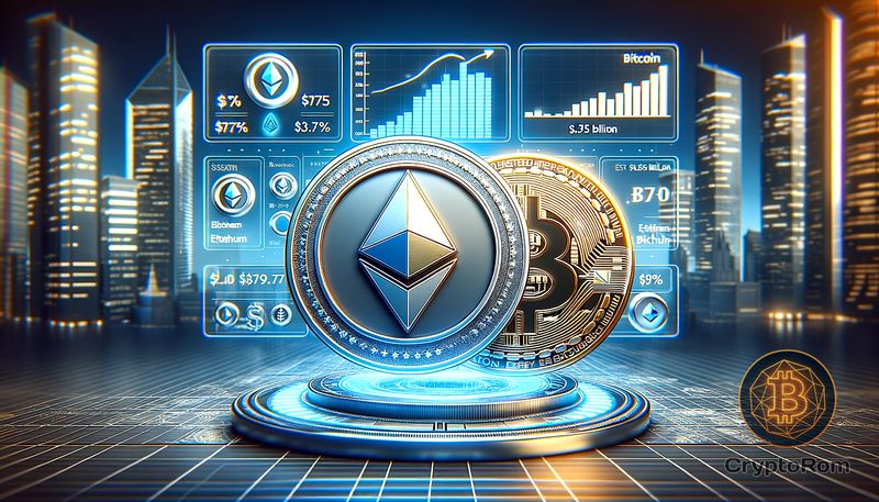 📊 Ethereum привлекает 77% от $3,75 млрд инвестиций, обгоняя Bitcoin