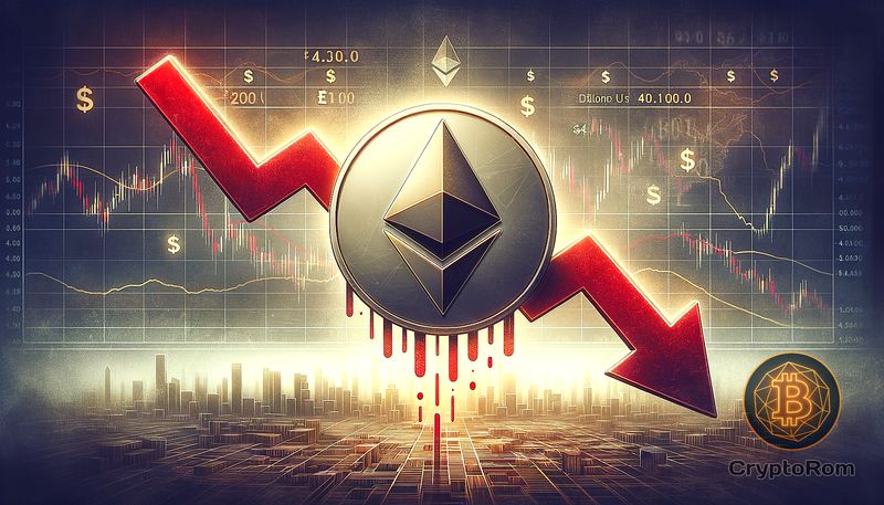 📉 Ethereum на двухнедельном минимуме из-за избыточного предложения