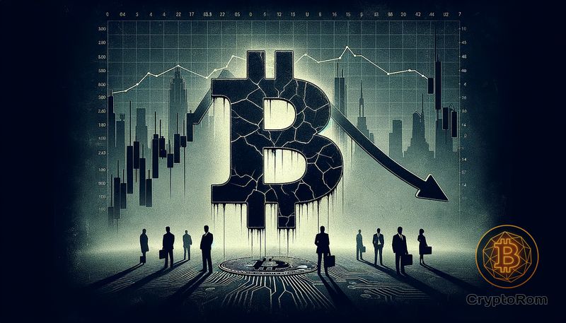 📉 Биткойн достиг 17-дневного минимума