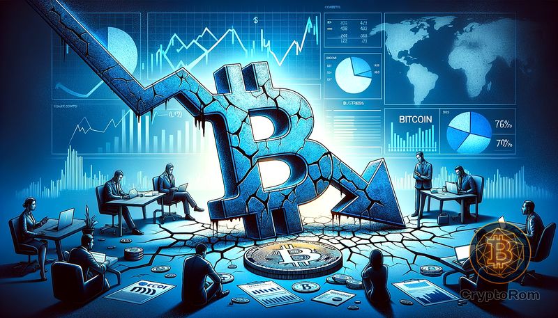 📉 Биткоин под давлением из-за распродаж корпораций