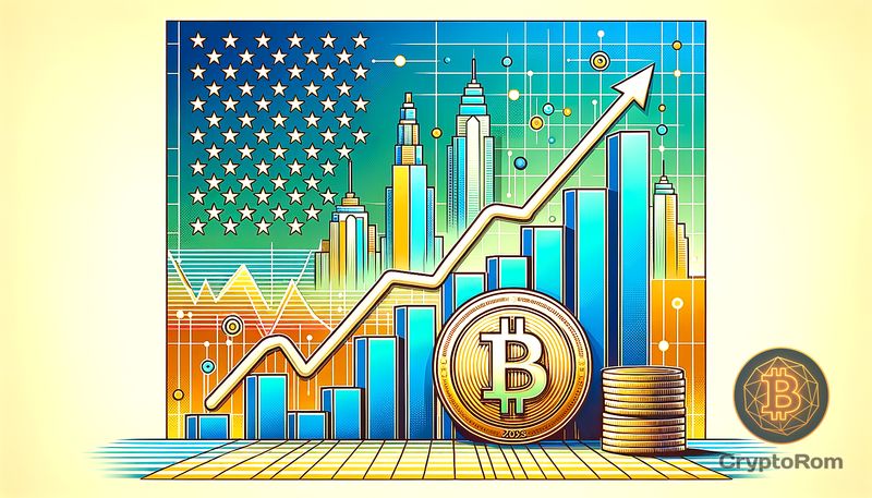 📈 Экономический рост в США подтолкнул Bitcoin вверх