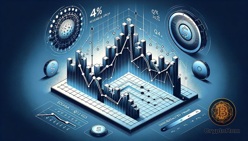 📉 Solana столкнулась с падением доходов на 44% во втором квартале