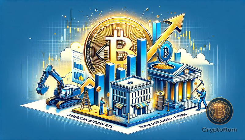 📈 Американские Bitcoin ETF покупают втрое больше дневного выпуска