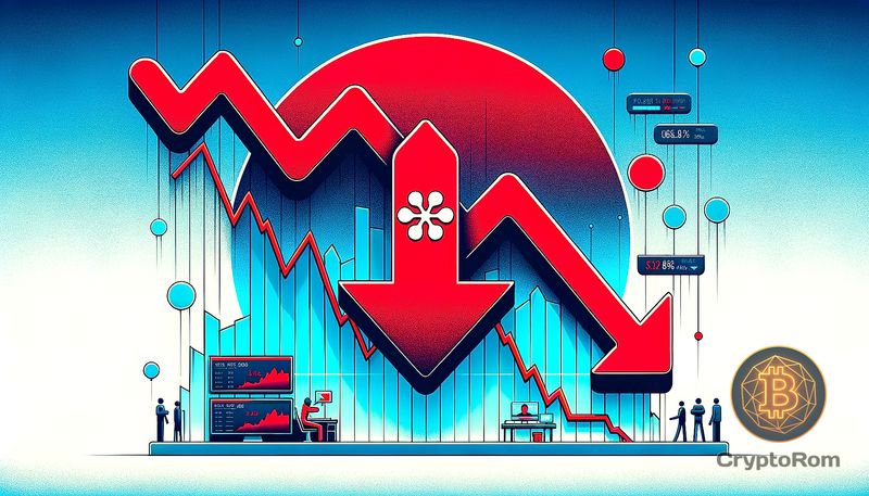 📉 Курс XRP упал на 24 %