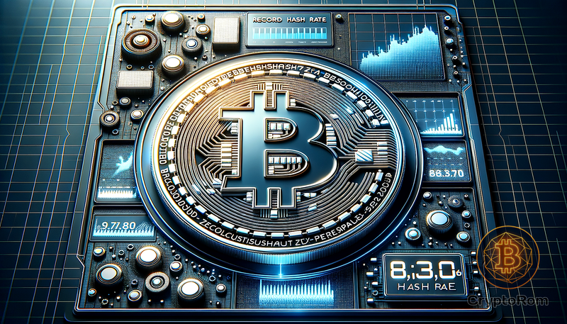 💻 Bitcoin достиг рекордного уровня хешрейта