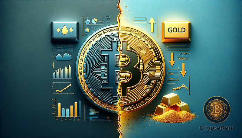 📉 Bitcoin официально отвязывается от золота