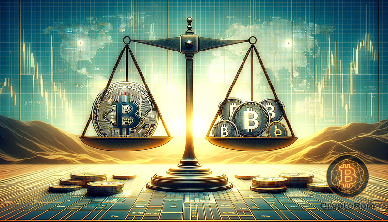 📉 Изменение баланса Bitcoin и стейблкоинов на Binance