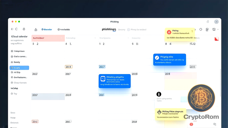 📧 Мошенники используют iCloud Calendar для фишинга