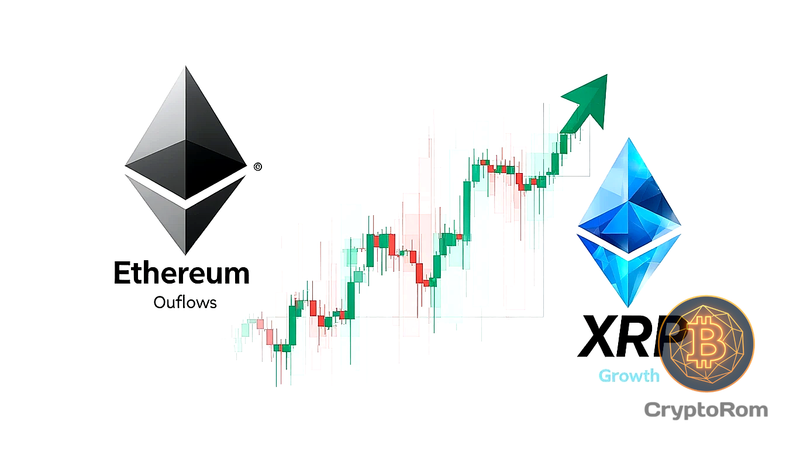 📉 Ethereum испытывает значительные оттоки, в то время как Solana и XRP демонстрируют рост
