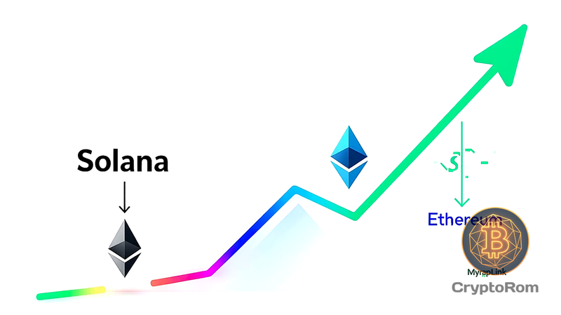 📈 Солана на подъеме, Эфириум теряет позиции у SharpLink