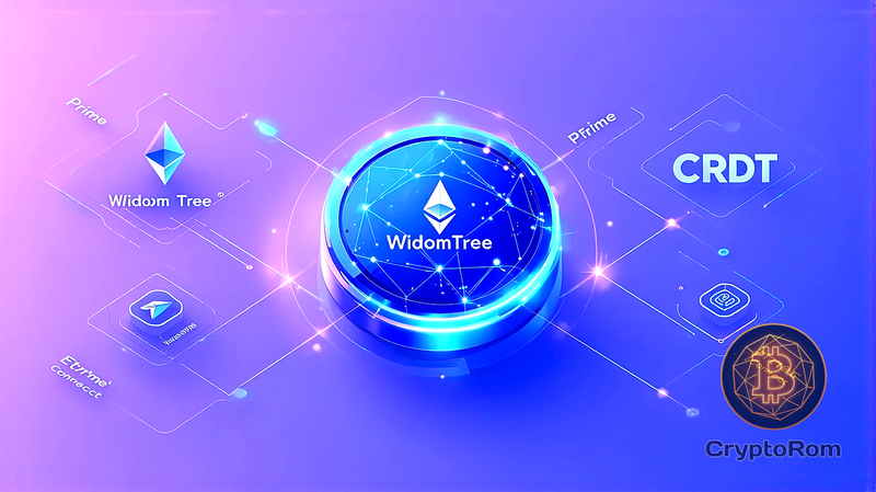 💼 WisdomTree запускает токенизированный фонд на Ethereum и Stellar
