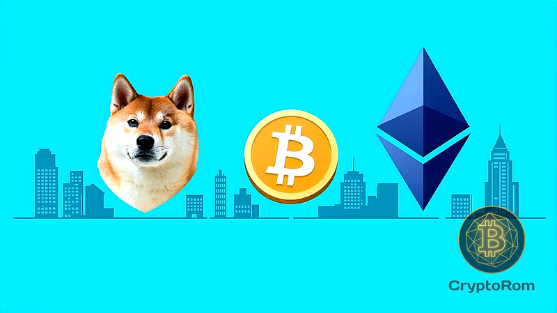 🚀 Dogecoin стремительно растет, обгоняя Bitcoin и Ethereum