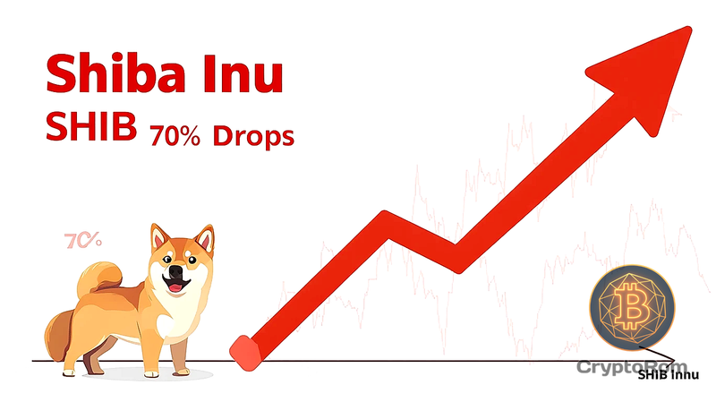 📉 Shiba Inu (SHIB) падает на 70% по медвежьему показателю