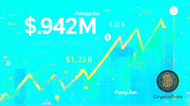 📈 Объем торгов Pump.fun превысил $1 млрд на фоне роста мемкоинов