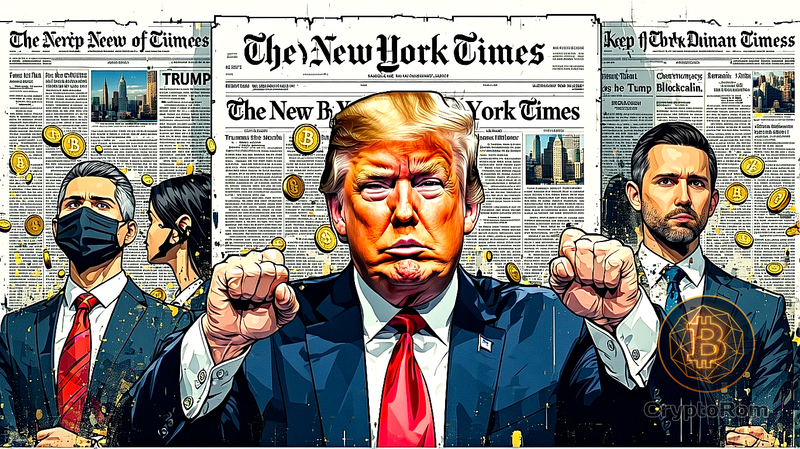 ⚖️ Трамп подал иск к New York Times на $15 миллиардов