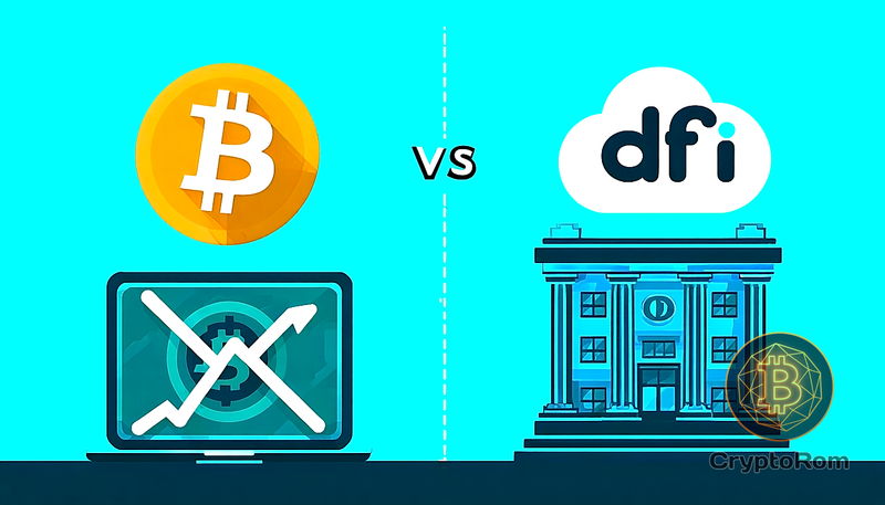 📈 Позиции Bitcoin и DeFi по сравнению с традиционными рынками