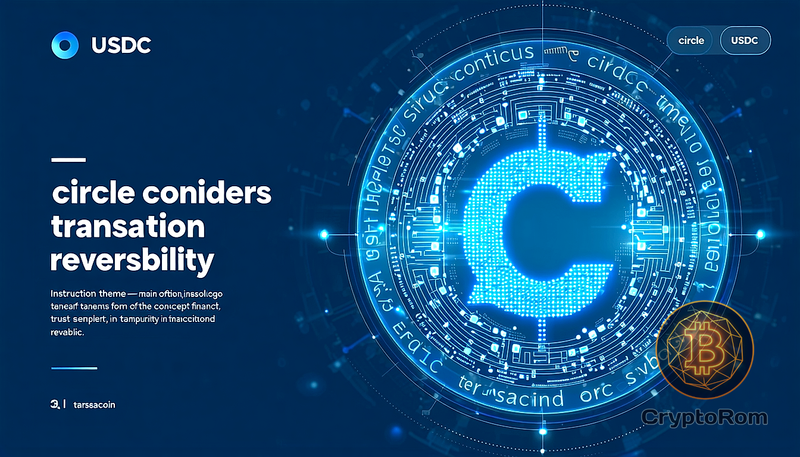 🔄 Circle рассматривает возможность обратимости транзакций для USDC