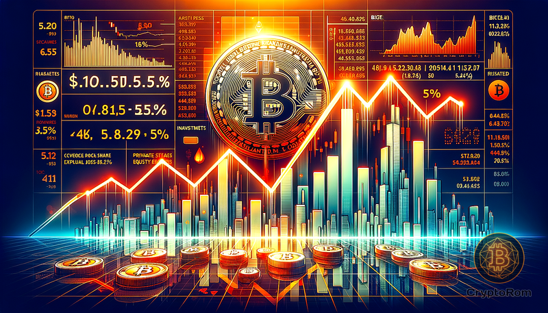 📉 Риски снижения акций Bitcoin-компаний до 55%