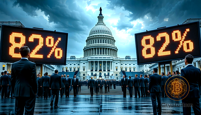 🗳️ Вероятность закрытия правительства США достигла рекорда