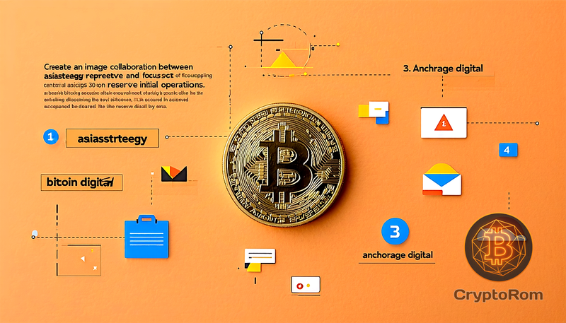 💼 AsiaStrategy начинает с 30 BTC и сотрудничает с Anchorage