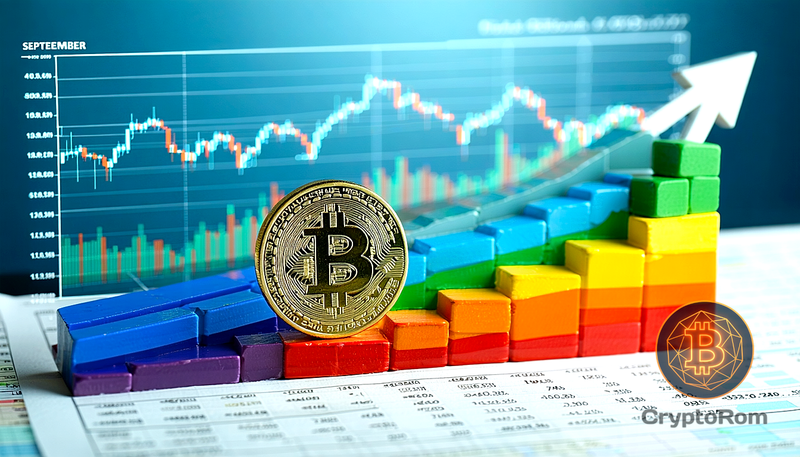📈 Bitcoin демонстрирует редкий рост в сентябре