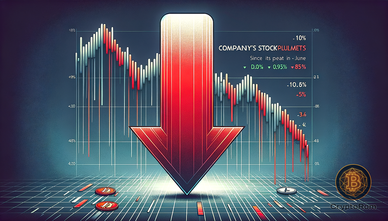 📉 Акции Tron Inc. упали на 85% с июньского пика
