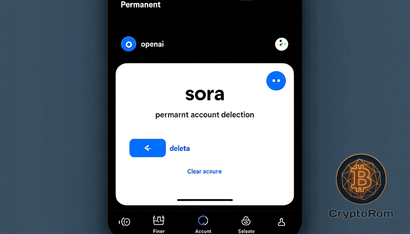 🔒 Новое приложение Sora от OpenAI делает удаление аккаунта постоянным