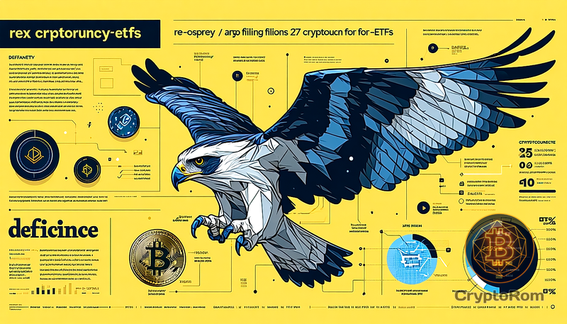 📈 REX-Osprey и Defiance подали заявки на 27 крипто-ETF
