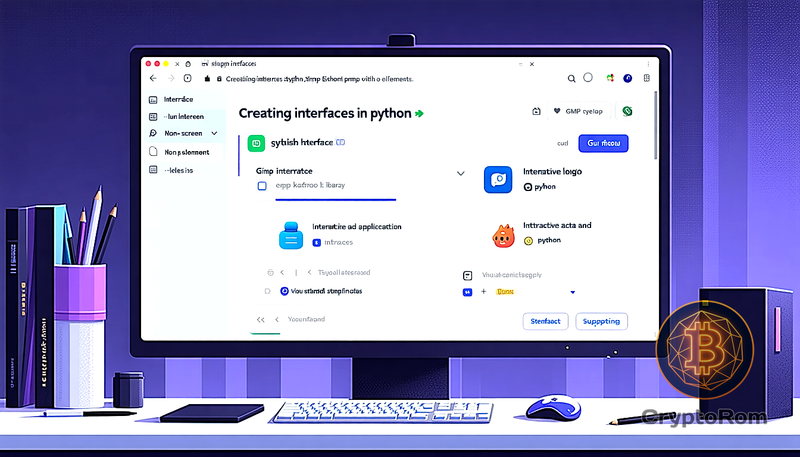 🎨 Создание интерфейсов на Python с помощью GIMP