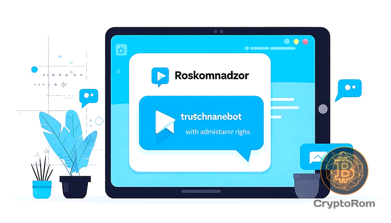 📢 Роскомнадзор внедряет бота в Telegram-каналы