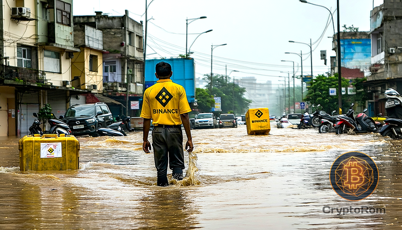 💧 Binance Charity выделяет $150,000 на помощь после наводнений в Индии