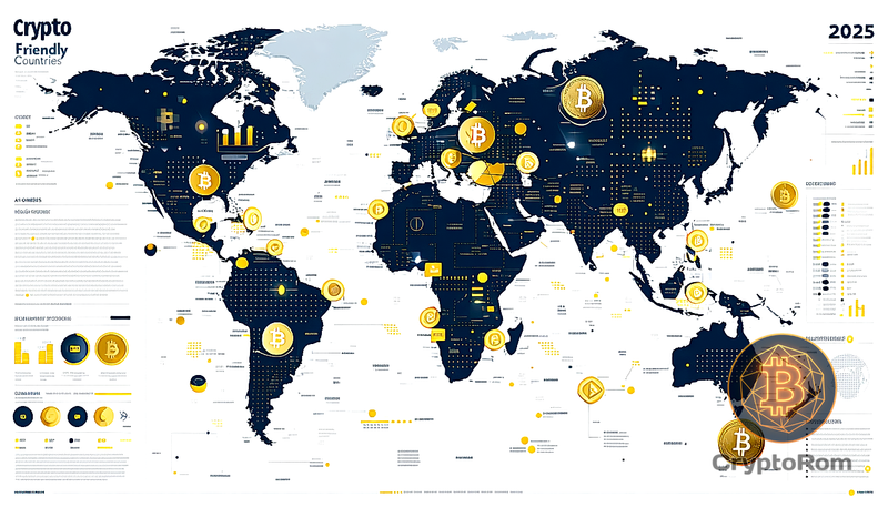 🌍 Топ-10 стран, дружественных к криптовалютам, в 2025 году
