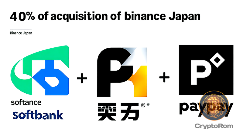💼 SoftBank и PayPay приобрели 40% Binance Japan