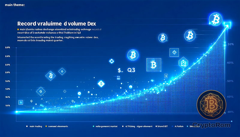 📈 Децентрализованные биржи зафиксировали рекордный объём в $1,43 трлн за третий квартал