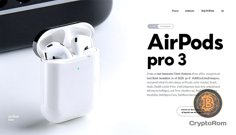🔊 AirPods Pro 3 вошли в список лучших изобретений 2025 года