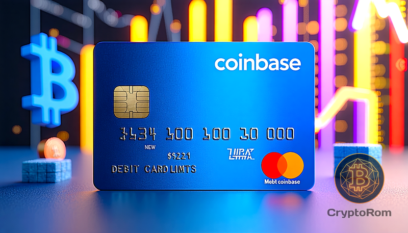 💳 Coinbase увеличивает лимиты по дебетовым картам, стимулируя принятие криптовалют