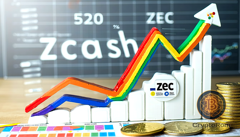🚀 Zcash демонстрирует рост на 520% в месяц