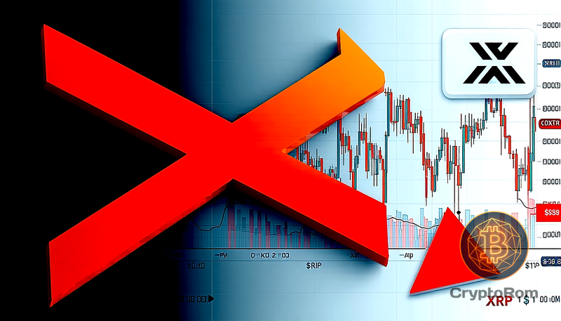 📉 Обвал XRP: цена опустилась до $1
