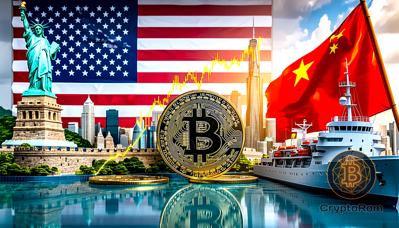 📉 Bitcoin падает на фоне обострения напряженности между США и Китаем