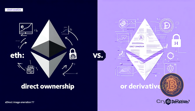 🪙 ETH: Прямое владение или деривативы?