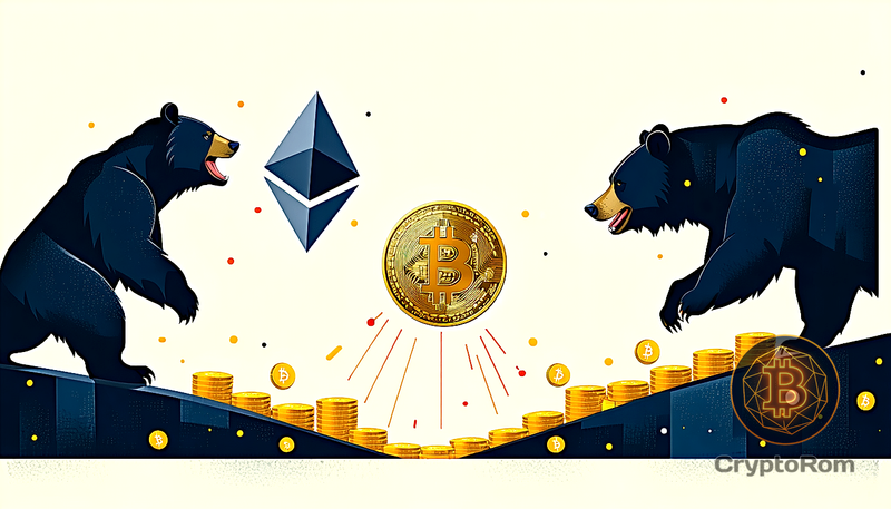📉 Трейдеры становятся медведями по отношению к Bitcoin, предпочитая Ethereum золоту
