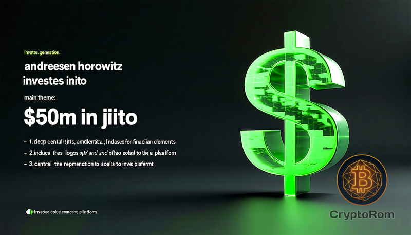 💰 Andreessen Horowitz инвестирует $50M в Jito