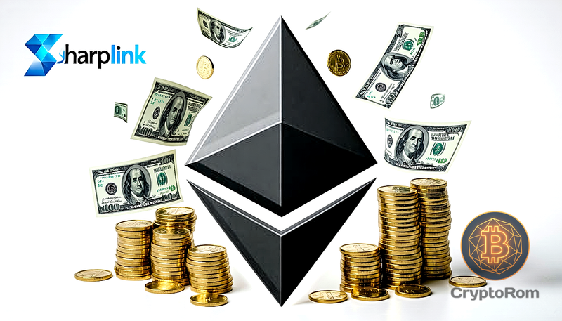 💰 Sharplink привлекает $76,5 млн для расширения казначейства Ethereum
