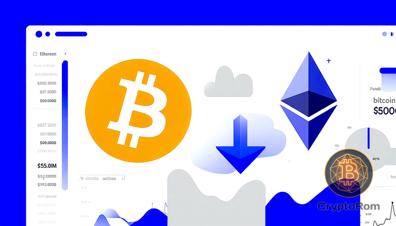 📉 Потери фондов Bitcoin и Ethereum превысили $500 миллионов за неделю